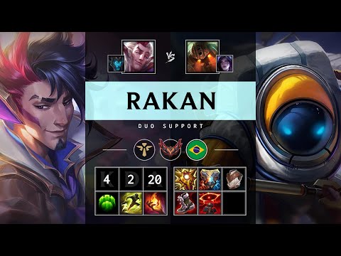 Rakan Support vs Nautilus - BR Grandmaster Patch 25.09