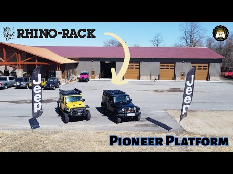 Rhino-Rack Backbone System and Pioneer Platform Assembly and Review -  Jeep Wrangler JK
