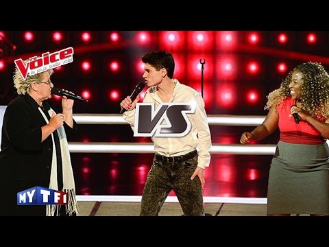 Johnny Hallyday – La musique que j'aime | David Thibault VS Olympe VS Ketlyn| The Voice 2015| Battle