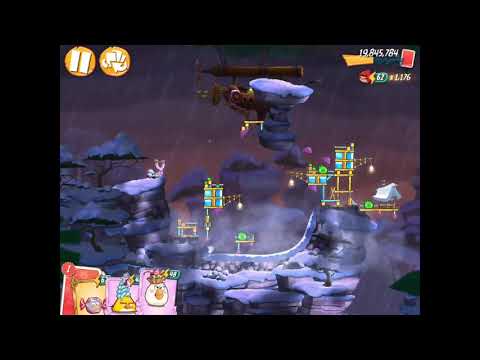 Angry Birds 2 - Level 374 - Boss Level (w/o Extra-/free bird, gems/ohne Bonus-/Gratisv., Edelst.)