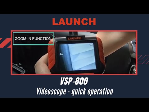 VSP-800 | Launch Videoscope Operation Video | LAUNCH