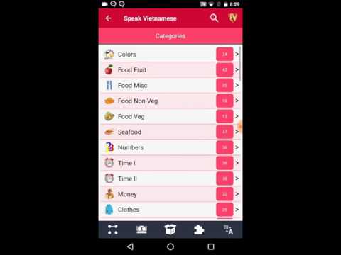 Learn Vietnamese Language App video thumbnail
