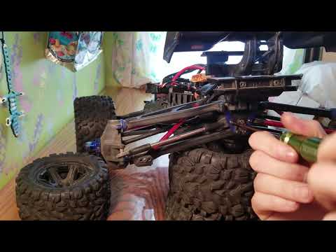 E revo  2.0 traxxas  upgraded rear  toe links  how to install