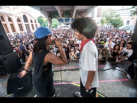 Clara vs Angolano (Final) - Seletivas MG - Duelo de MCs Nacional 2015 - 11/10/15