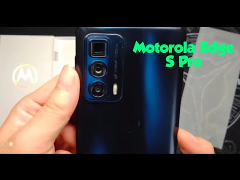 Motorola Edge S Pro (Edge 20 Pro) Unboxing & Hands On Experience