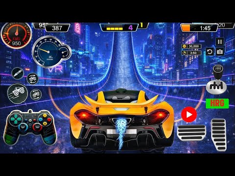 High Speed Stunts Car: Ultimate Sky Ramp Master Challenge Mobil Android GamePlay