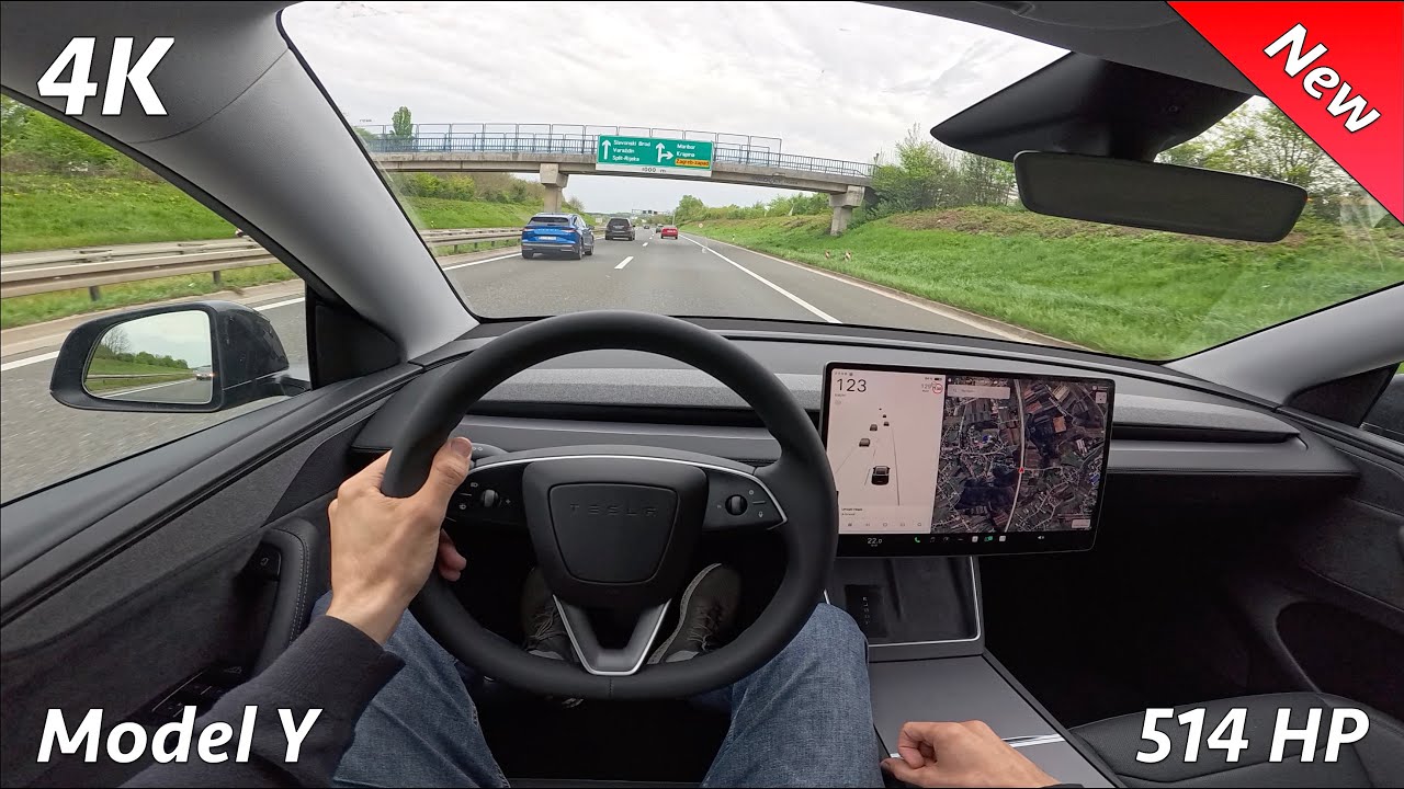 Tesla Model Y 2025 POV Test Drive & Quick Review (Long ...
