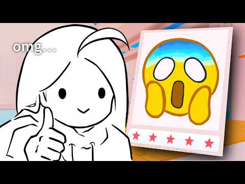 Artist vs Roblox Speed Draw: Emoji Challenge