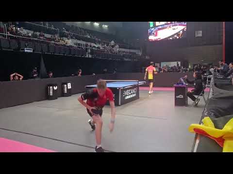 Ping-pong World Cup Mexico city 2024 : 1/4 final BEAU DEVOS VS SHIBO