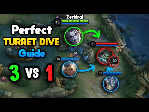 How To TURRET DIVE As The Roamer (7 Tips) | MLBB