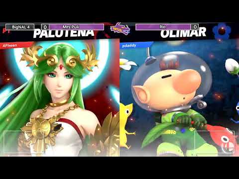 Mrs. Puli (Palutena) Vs ito (Steve/Olimar) Big NAL 4 Winners Quarter Finals
