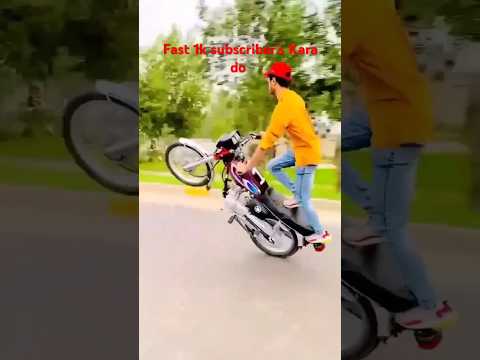shah nawaz 46 king #youtybeshorts #stunt #shortviral #bikestunt #bikeonewheeling #top #no1 #1million