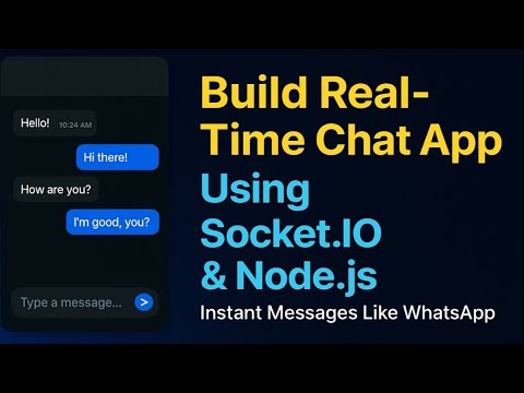Full Stack Real Time Chat Application React Node Js Socket Mysql Complete Project Tutorial
