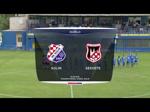 SAŽETAK: SOLIN vs SESVETE 3:2 (33. kolo, Druga HNL 17/18)