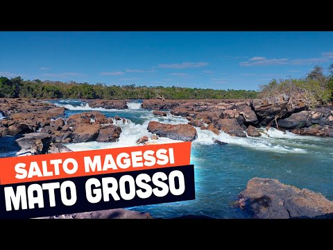 Salto Magessi em Santa Rita do Trivelato no Mato Grosso