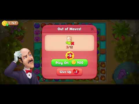 Golden Cup 11006 Stage 25 - 30 ▪︎ no hacks, real play ☆ Gardenscapes by Anne