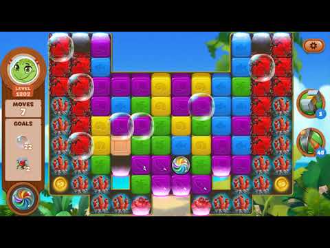 Lost Island Blast Adventure Level 1802 NO BOOSTERS - A S GAMING