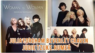 Woman to Woman live tour Bexhill-Julia Fordham, Beverley Craven, Judie Tzuke, Rumer