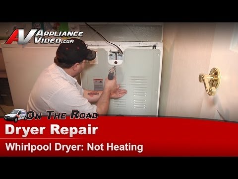 Whirlpool Dryer Repair - Not Heating - Thermostat