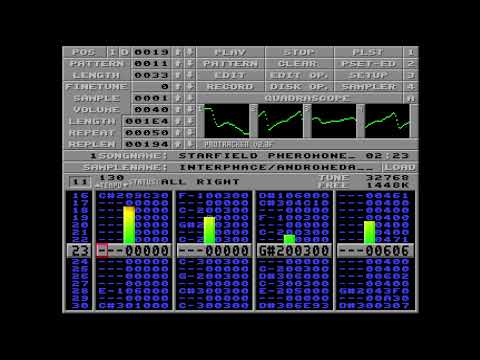 Amiga Music: Starfield Pheromone By Interphace.