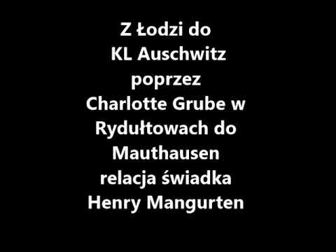 Z Łodzi do KL Auschwitz i poprzez Charlotte Grube do Mauthausen