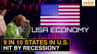 The Great American Slowdown: Nearly 9 in 10 U.S. States Hit by Recession