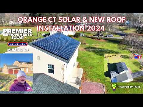 Orange Solar Plus Roof Install