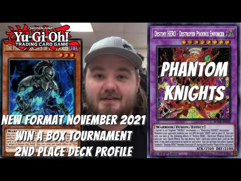 Yugioh November 2021 Win-A-Box Locals 2nd Place Deck Profile - Phantom Knights - Scott Hooglugt