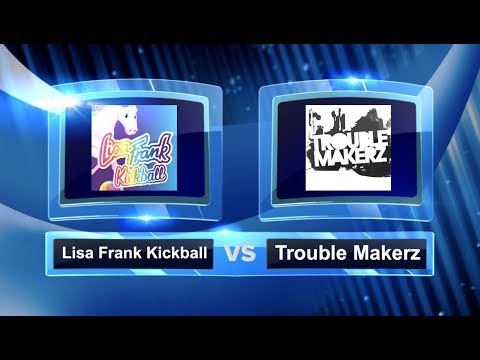 Lisa Frank Kickball vs Trouble Makerz - Pool Play - Women's Sin City Kickball Classic #SCKC2019