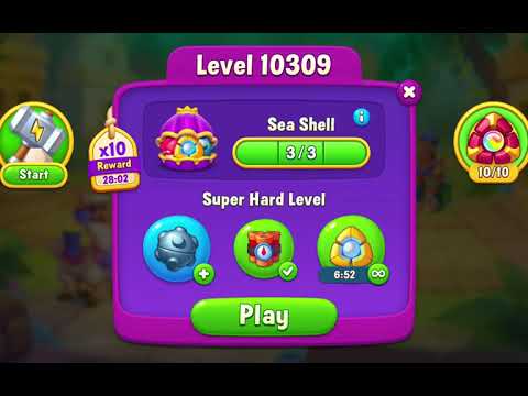 Fishdom Level 10309 - Daily Log 647 | Ice Adventure | New Cards | Gemstone Trail 