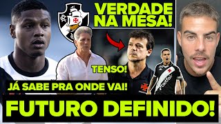 FUTURO DE JOGADOR DEFINIDO NO VASCO! CLIMA TENSO PARA MATHEUS FRANÇA! VERDADE DE DINIZ REVELADA! E+