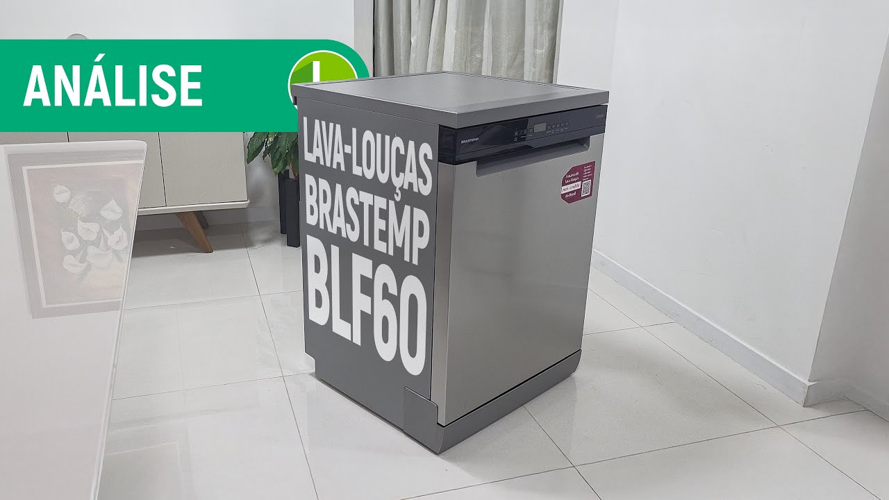 Miniatura da avaliação em vídeo de Lava-louças Brastemp BLF61AB 15 Serviços