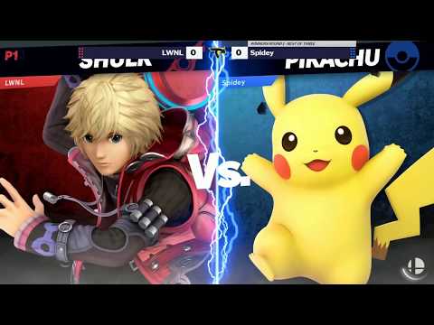 Tap Jump 18 SSBU WR1 - LWNL (Shulk) vs Spidey (Pikachu)