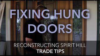 How to Fix  A Door that doesn