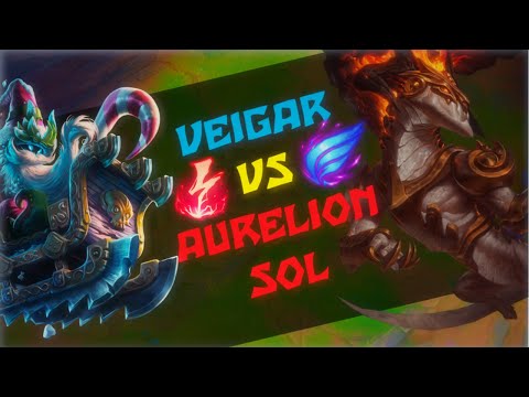 Season 9 Veigar vs Aurelion sol (d3-master) VoD