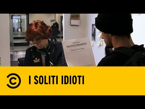 Quando smarrisci i bagagli - I Soliti Idioti - Comedy Central