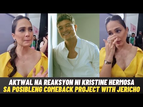 Aktwal na REAKSYON ni Kristine Hermosa sa COMEBACK MOVIE nila ng EX-BOYFRIEND na si Jericho Rosales!