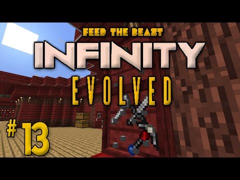 Minecraft: FTB Infinity Evolved - Ep. 13 - "New Tinkers' Tools!"
