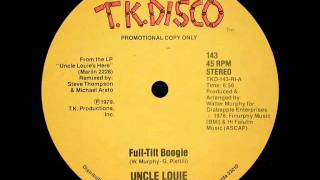 Uncle Louie - Full Tilt Boogie