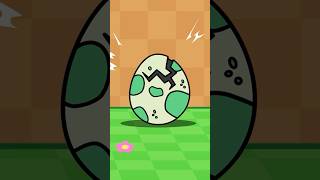 恐竜の卵を盗む のーわんアニメver  #stealanegg   #のーわん #shorts #アニメ