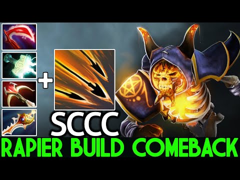 SCCC [Clinkz] Pure Damage Rapier Build Comeback Mega Dota 2