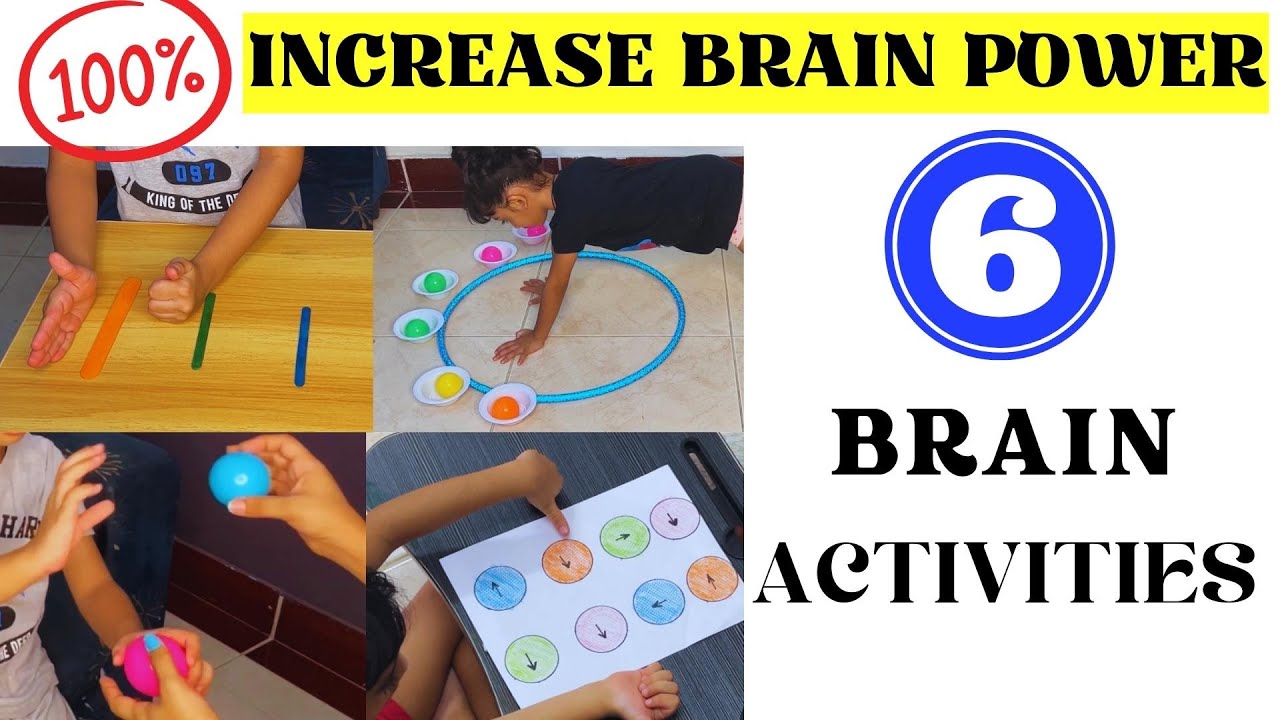 6 Brain gym Activities For Kids | Brain Gym (Age 3+)