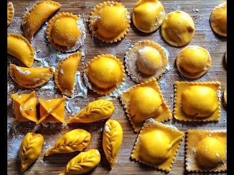 Ravioli fatti in casa, come prepararli facilmente - How to do easily homemade ravioli