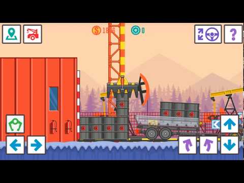 Best Trucker Lite game transports oil to the refinery
