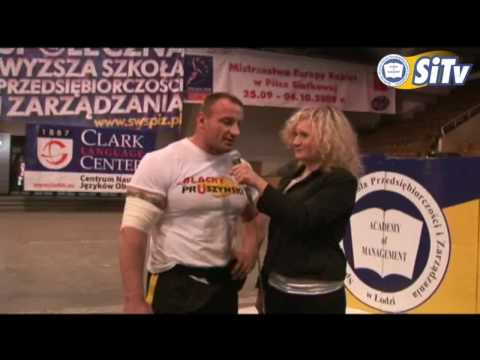 Mariusz Pudzianowski - rozmowa po Pojedynku Gigantów SITV [ sitv.pl / www.sitv.pl ]