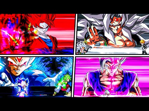 Dragon Ball: All Ultimate Attacks & Transformation (Part 1) | Jump Force MUGEN V12