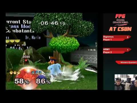 FPG: Melee at CSUN 1 - Digiornos vs ARMY - Winners Quarters