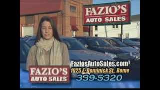 preview picture of video 'Fazio's Auto Sales Rome NY 13440 2012 Winter Commercial'