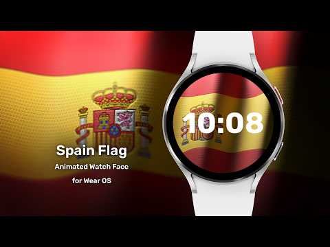 Spain Flag Watch Face
