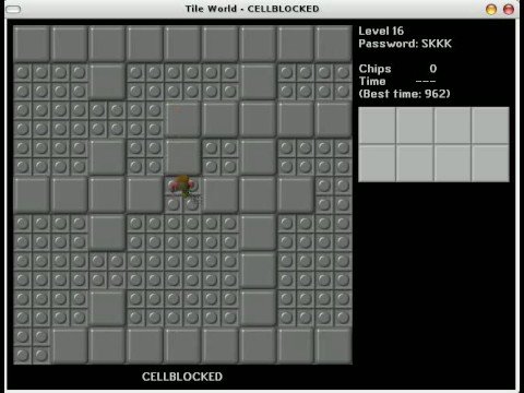 Tile Word - Level 16 (Chip's Challenge)